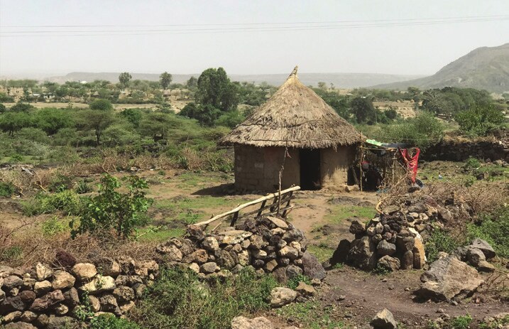Ethiopian village