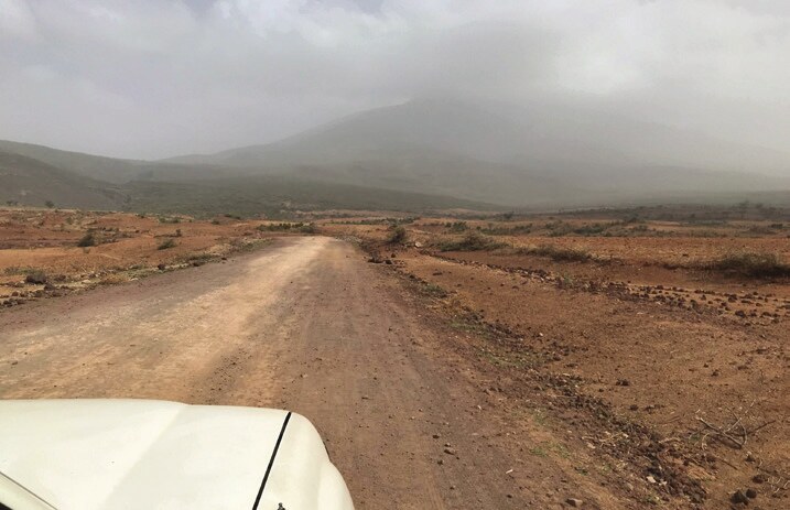 The road through Ethiopia